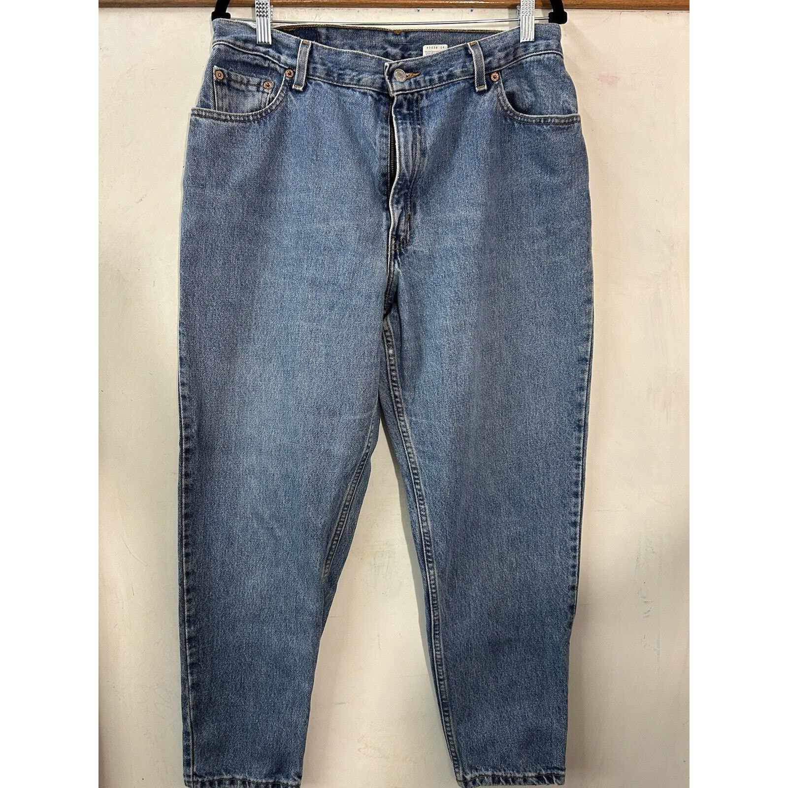 Vintage Levis 560 Womens Sz 16 Mis S Mom Jeans Loose Fit Straight Leg High Rise